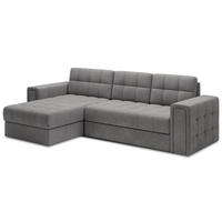 ECKSOFA BLENDI - Dunkelgrau (Monolith 85) - Dunkelgrau, Holzwerkstoff (260/150cm) - Möblo