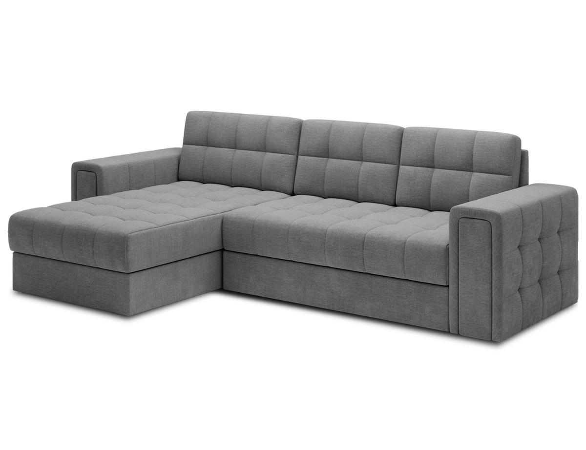 ECKSOFA BLENDI - Dunkelgrau (Monolith 85) - Dunkelgrau, Holzwerkstoff (260/150cm) - Möblo