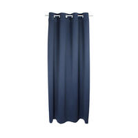 VERDUNKELUNGSVORHANG Ösen 140/175 cm Navy Blau - Dunkelblau, Textil (140/175cm) - TiborTex