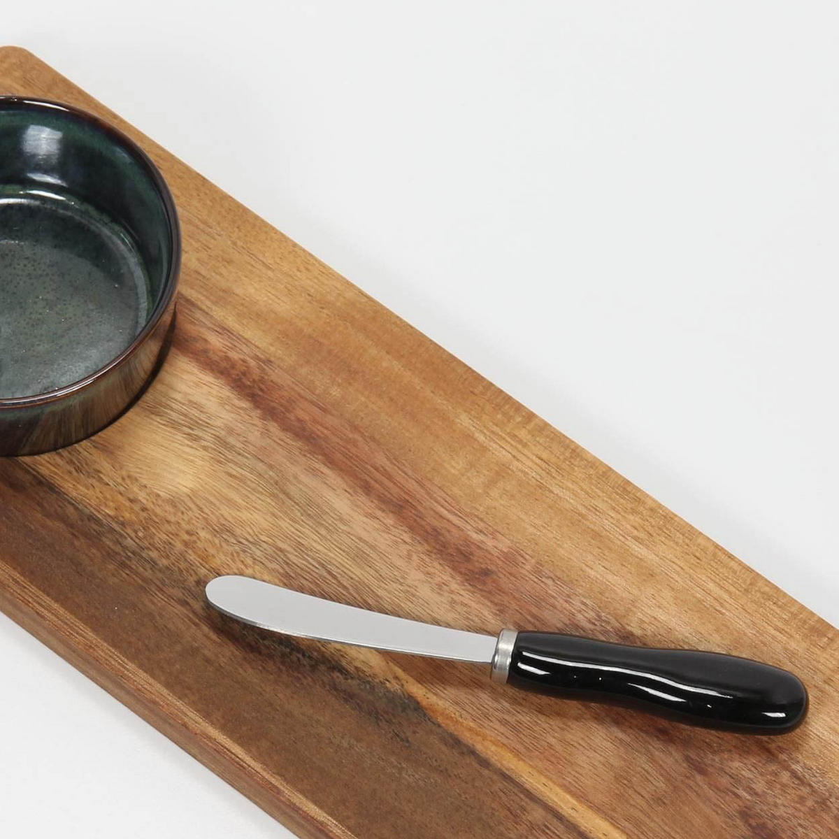 SERVIERBRETT für Snacks Braun 30/12/1,2 cm - Braun, Holz (12/1.2/30cm) - Excellent Houseware