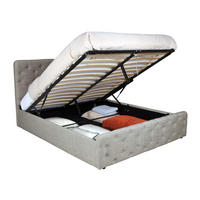 BETT EDEN/ 160x200 cm mit Lattenrost, Hell grau - Hellgrau, Holzwerkstoff (160/200cm) - Weber Industries