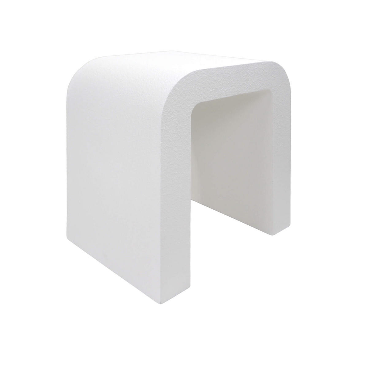 COUCHTISCH Ametrine 40/30/45 cm - Weiß, Holzwerkstoff (30/40/45cm) - Mobili Rebecca