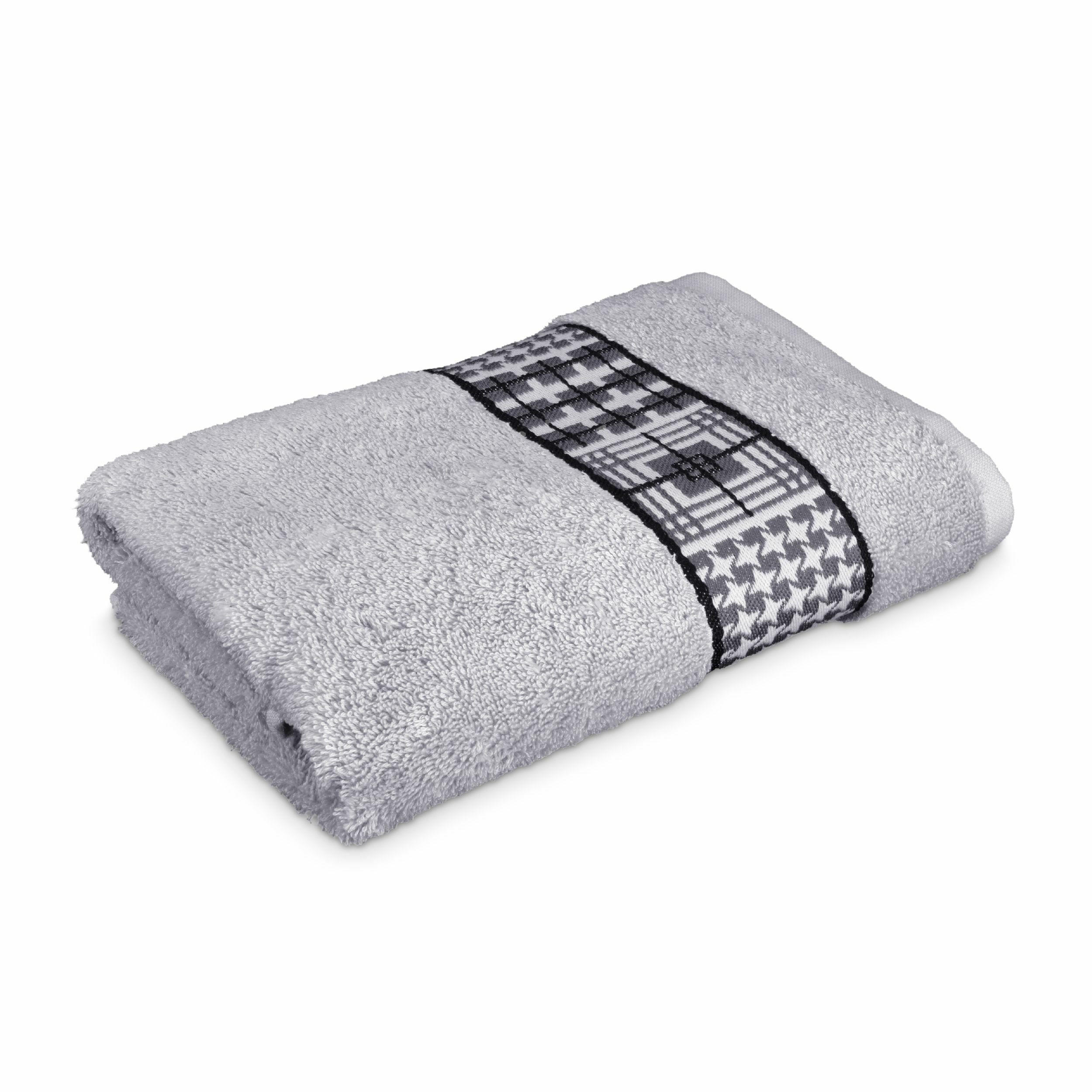 HANDTUCH FJORD - Silberfarben, Textil (50/100cm) - Möve for Frottana
