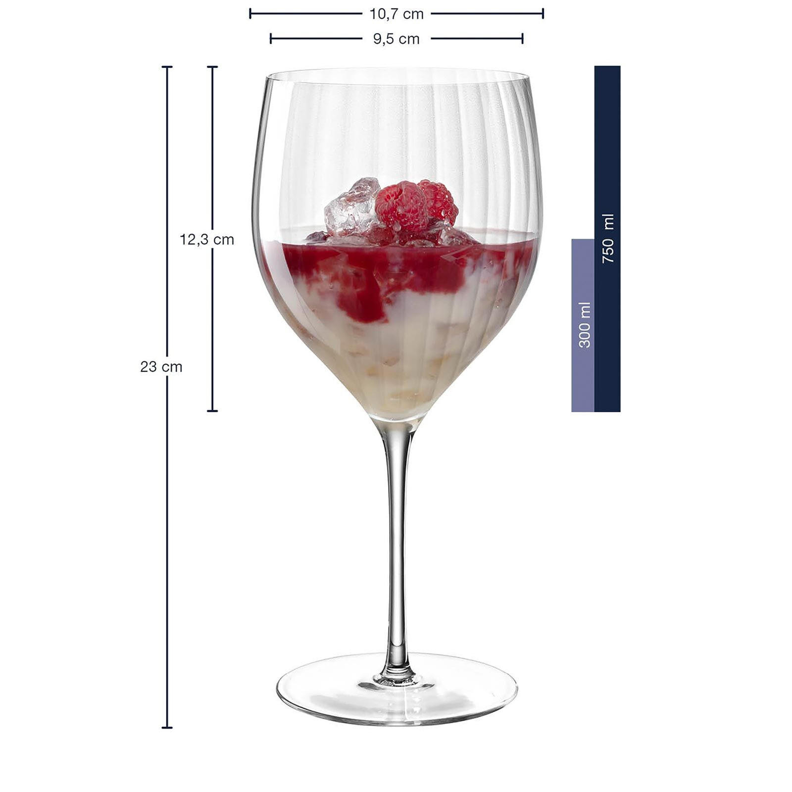 COCKTAILGLÄSER Poesia transparent 750 ml 6er Set - Transparent, Glas (0.75L) - Leonardo Living