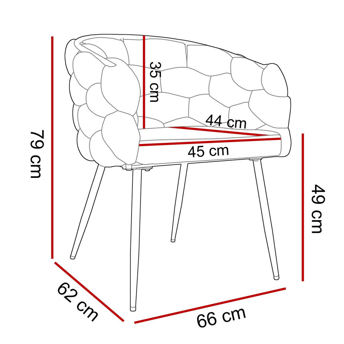 ARMLEHNENSTUHL BLOSSOM - Beige/Goldfarben, Textil (65/80/58cm) - Lookway