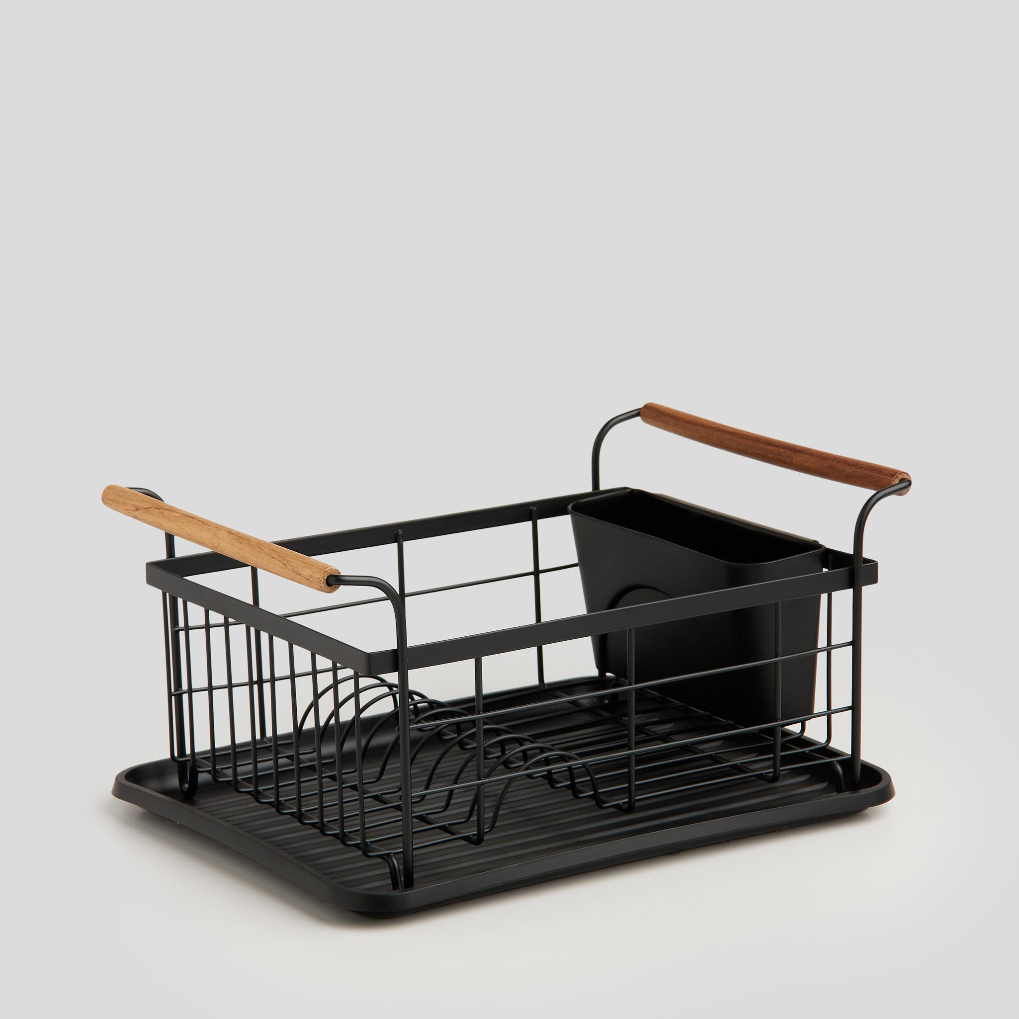 ABTROPFGESTELL Kamina - Schwarz, Kunststoff (28/19/36.5cm) - home&you