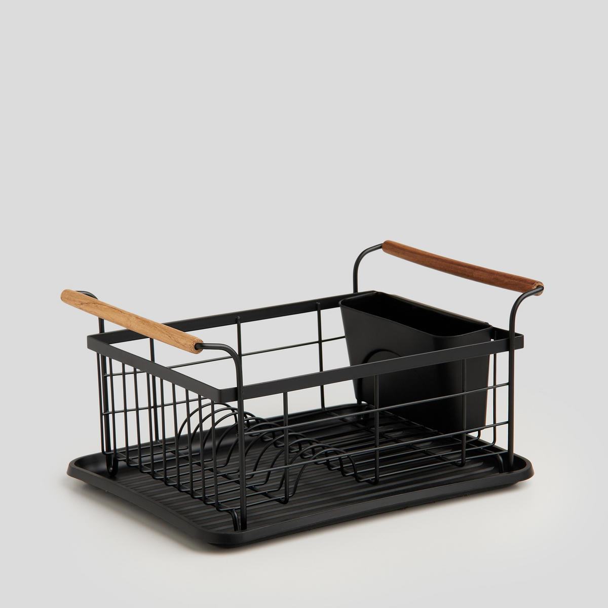 ABTROPFGESTELL Kamina - Schwarz, Kunststoff (28/19/36.5cm) - home&you