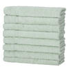 GÄSTETÜCHER 30x50 cm 450g/m2 im 8er Set, Gästetuch Grün - Grün, Textil (35/50cm) - Carpe Sonno