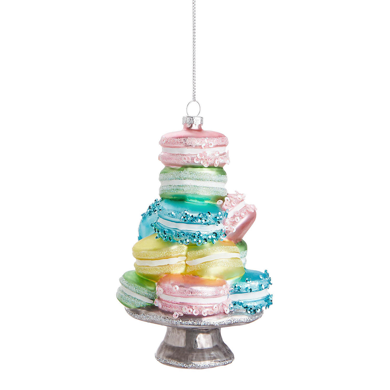BAUMANHÄNGER Hang On Macrons - Multicolor, Glas (8/14/8cm) - Butlers