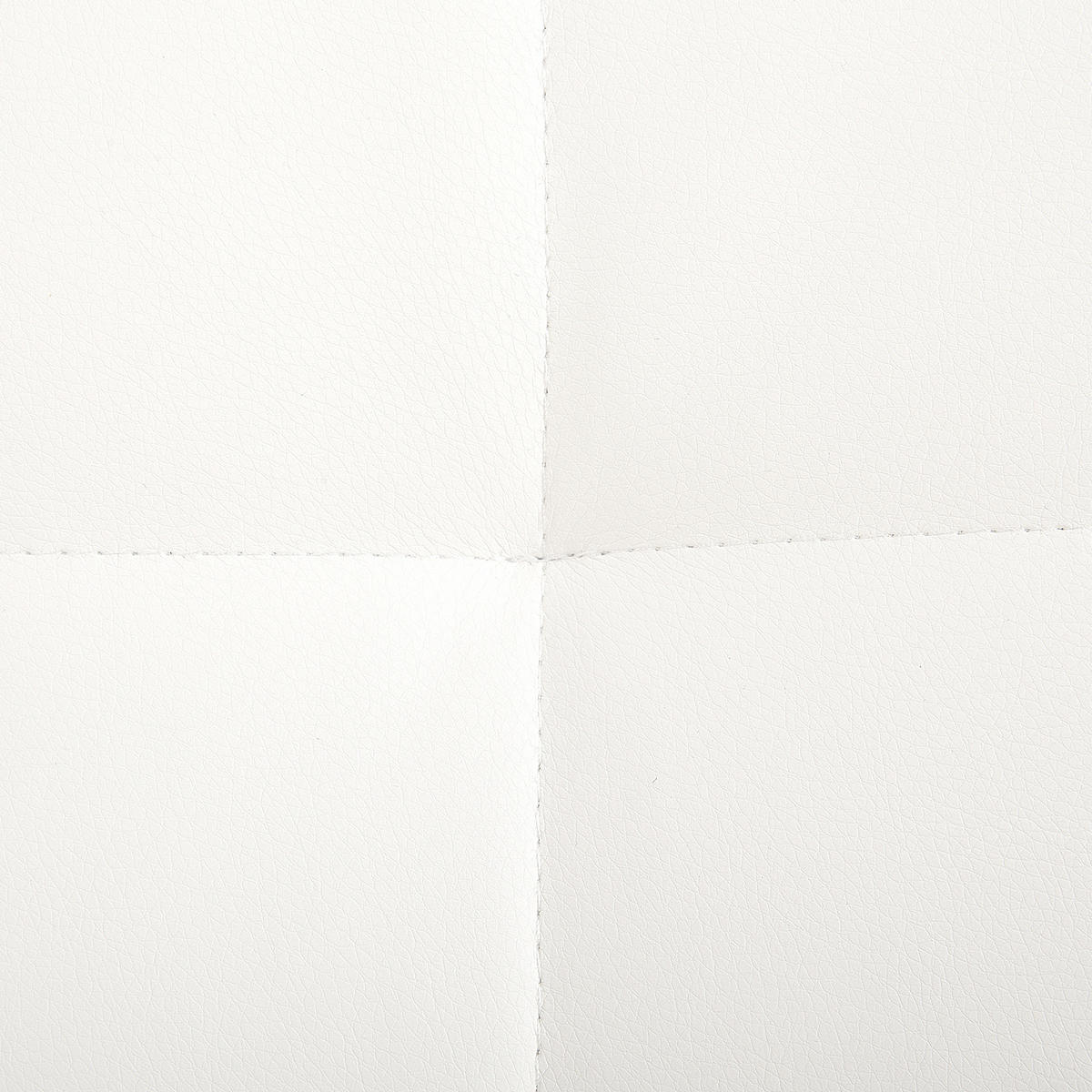 3-SITZER-SCHLAFSOFA Kunstleder Weiß Aberdeen - Weiß, Textil (186/83/88cm) - Beliani