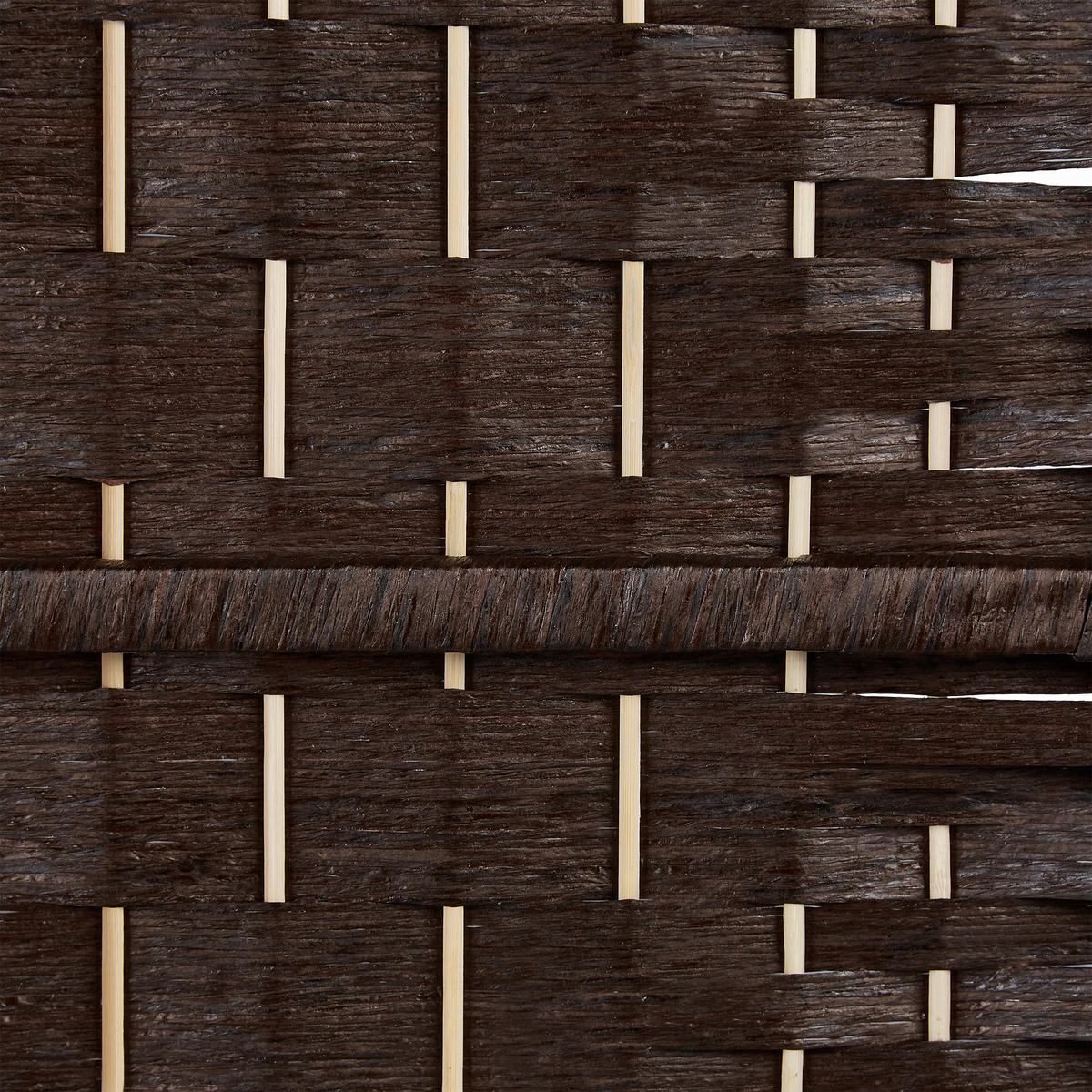 PARAVENT - Braun, Holz/Papier (120/170/2cm) - Relaxdays