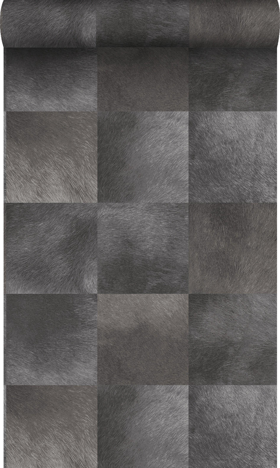 TAPETE Tierhautmuster 53 cm x 10.05 m - Grau, Papier (53/1000cm) - Origin Wallcoverings