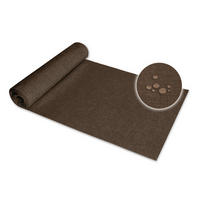 TISCHLÄUFER 40/140 cm Braun Leinenoptik - Braun, Textil (40/140cm) - TiborTex