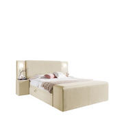 BOXBETT Marten überlänge Set.4 - Creme, Holzwerkstoff/Textil (120/220cm) - Fun Möbel