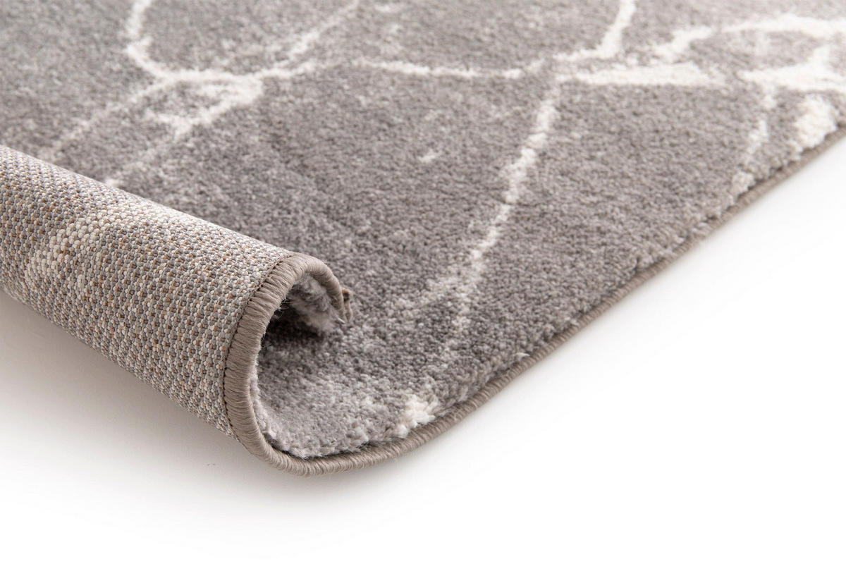 TEPPICH ultraweich designorientiert grau - Grau, Textil (160/230cm) - AFK Living