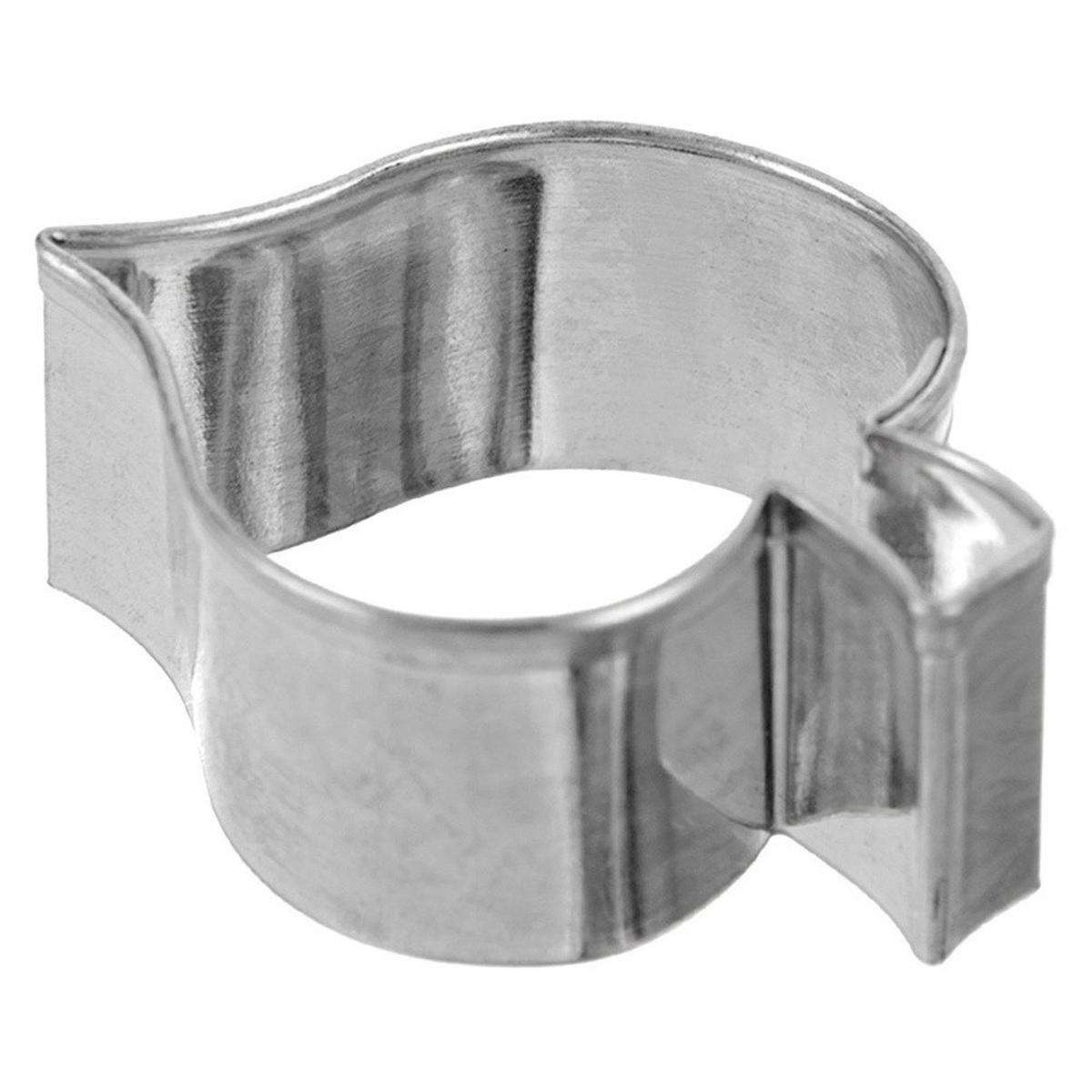 AUSSTECHFORM Lindenblatt 4 cm Silber - Silberfarben, Metall (3/1.5/4cm) - Orion 