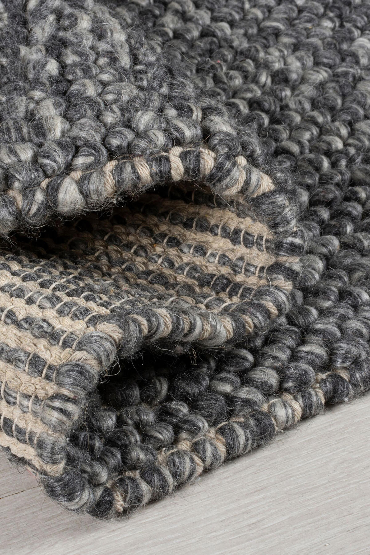 TEPPICH Uni-Design, hochdicht MEDWAY, Anthrazit 160x230 cm - Anthrazit, Textil (160/230cm) - KADIMA DESIGN