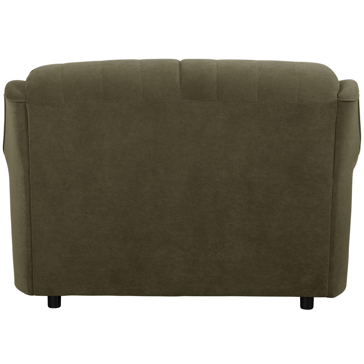 SOFA 2-Sitzer Kaylyn Flockstoff grün - Grün, Kunststoff (133/89/83cm) - 58aufmkessel