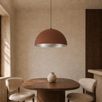 HÄNGELEUCHTE Venice - Braun, Metall (40/40/20cm) - Lumicom
