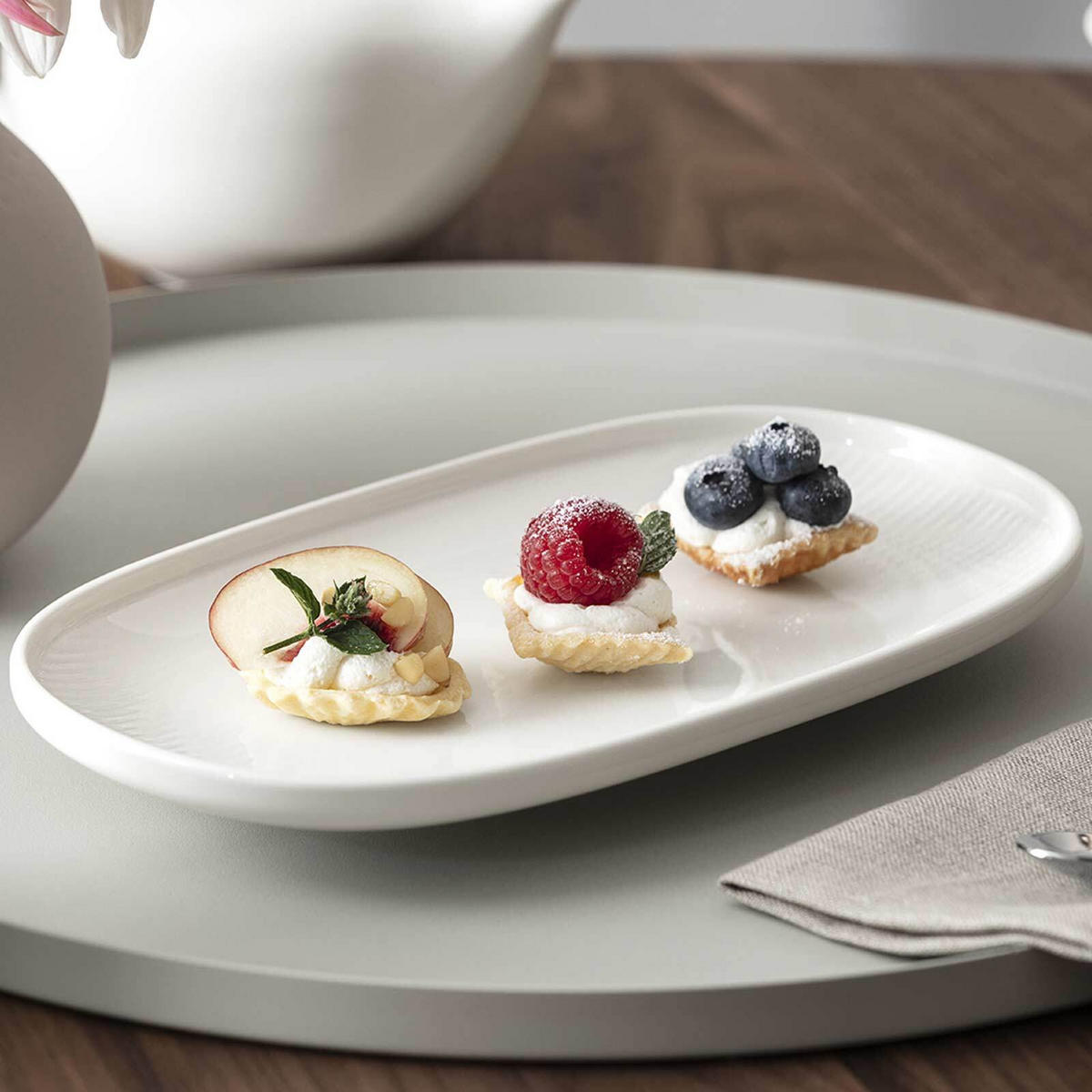 MILCH- UND ZUCKER-SET Afina weiß - Weiß, Keramik (1/1cm) - Villeroy & Boch