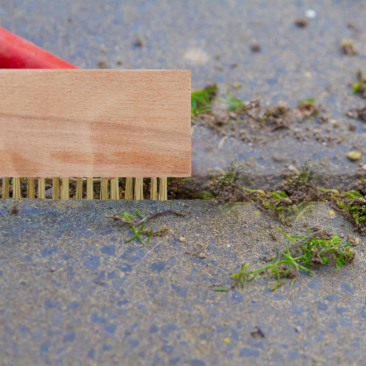 2XFUGENBÜRSTE - Multicolor, Holz/Metall (10/7.5/3.5cm) - Relaxdays