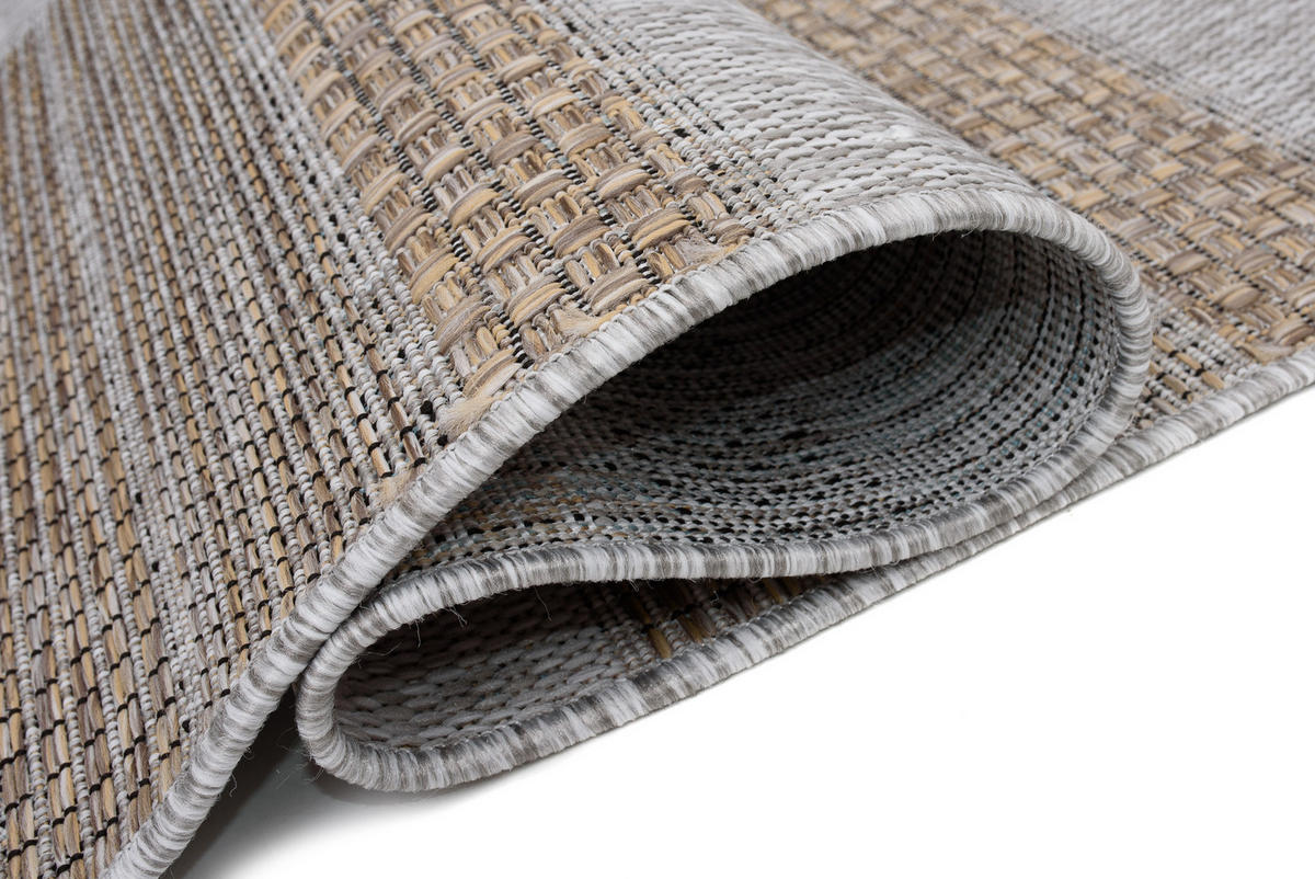 TEPPICH MELISSA Grau 140/200 cm - Grau, Kunststoff (140/200cm) - Tapiso