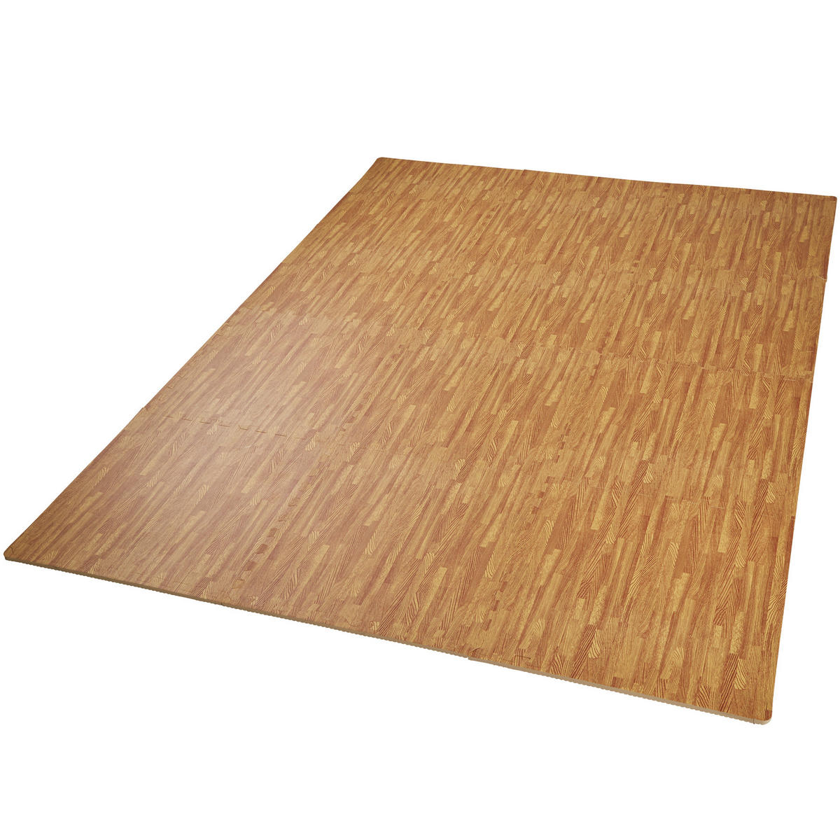SCHUTZMATTENSET ,leichte Reinigung und flexibel erweiterbar,holzdekor - Eiche Artisan, Kunststoff (124/307cm) - tectake