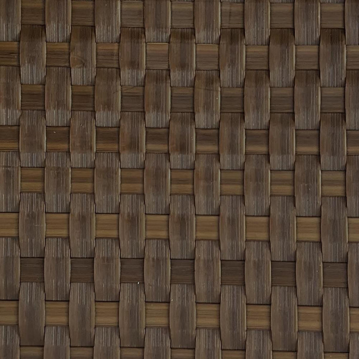 SICHTSCHUTZSTREIFEN Rattan für Doppelstabmatten UV-beständig Honigbraun 10x 2,55m - Rotbraun, Kunststoff (2550/19cm) - ZAUN|ZU