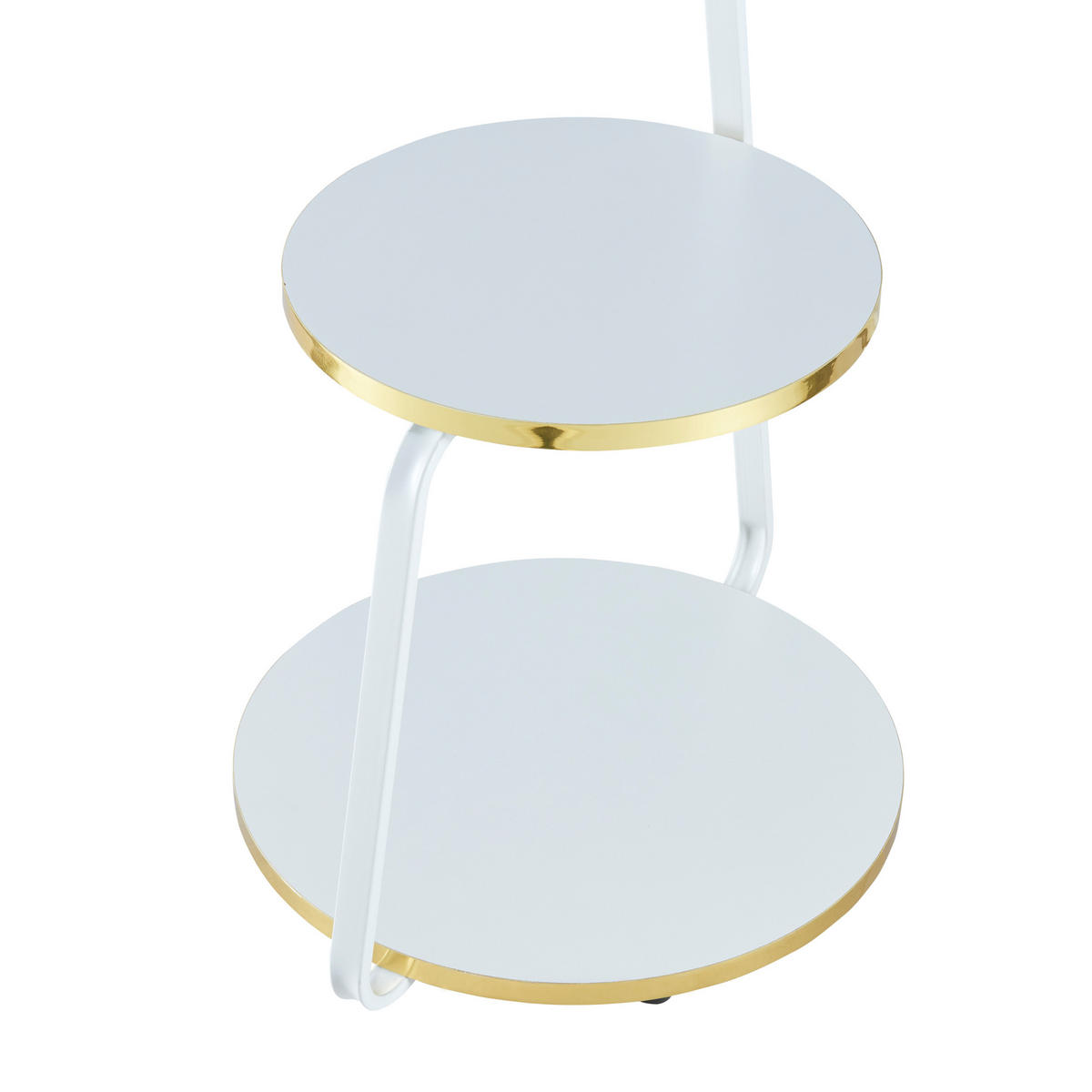 BEISTELLTISCH Sipoo - Goldfarben, Holzwerkstoff (37/46/74cm) - [en.casa]