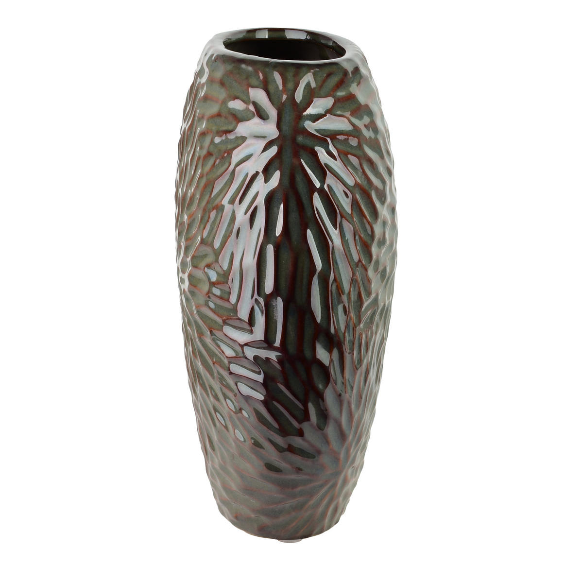 VASE Lettu lila 25/12/26 cm Keramik - Lila, Keramik (26cm) - Mondex