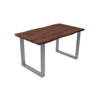 ESSTISCH JOSY U - Nussbaumfarben, Holz (80/140/77cm) - SAM