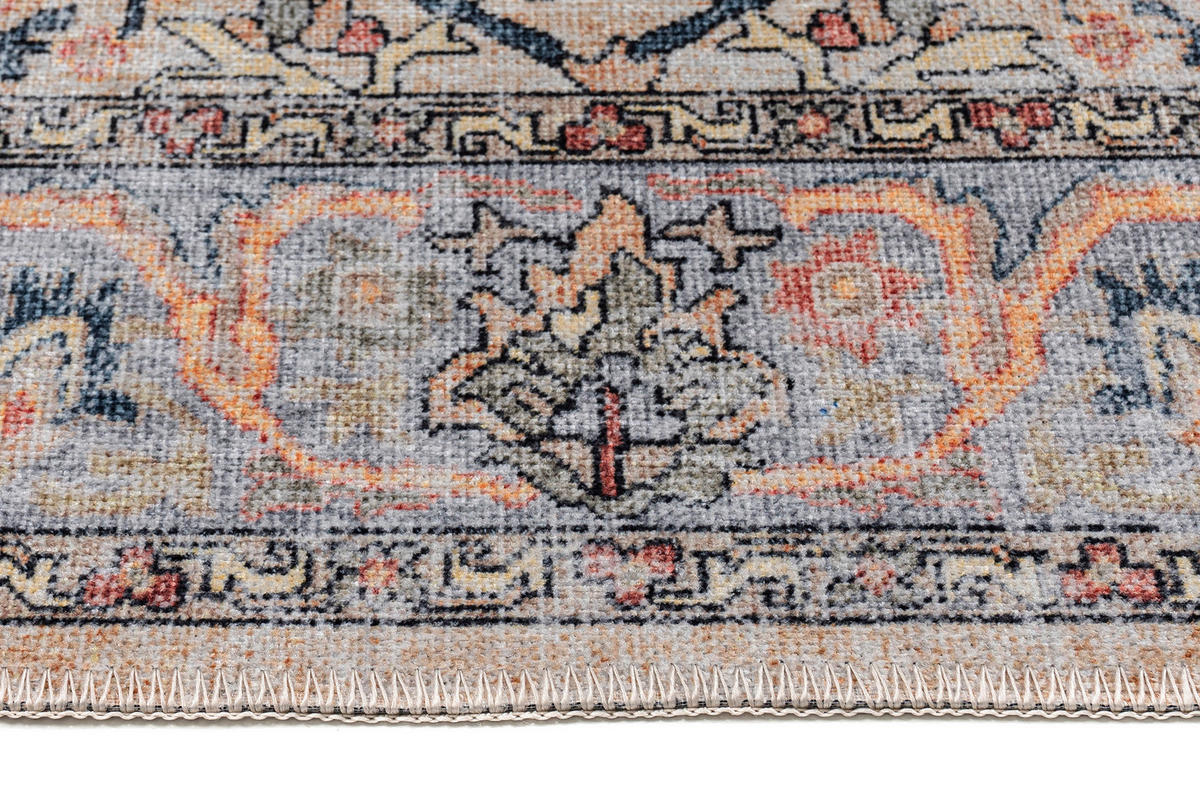 TEPPICH DUBAI multicolor vintage 120/180 cm - Multicolor, Textil (120/180cm) - Tapiso