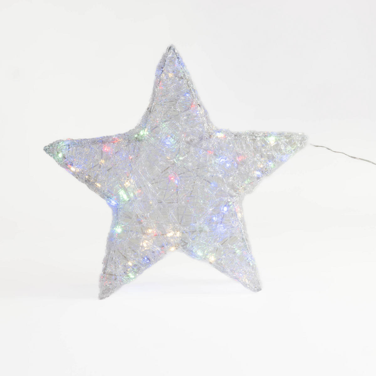 DEKORATIVER mit LED-Beleuchtung 48,5/8,4/50 cm - Multicolor, Kunststoff (8.4/50/48.5cm) - Fééric Lights and Christmas