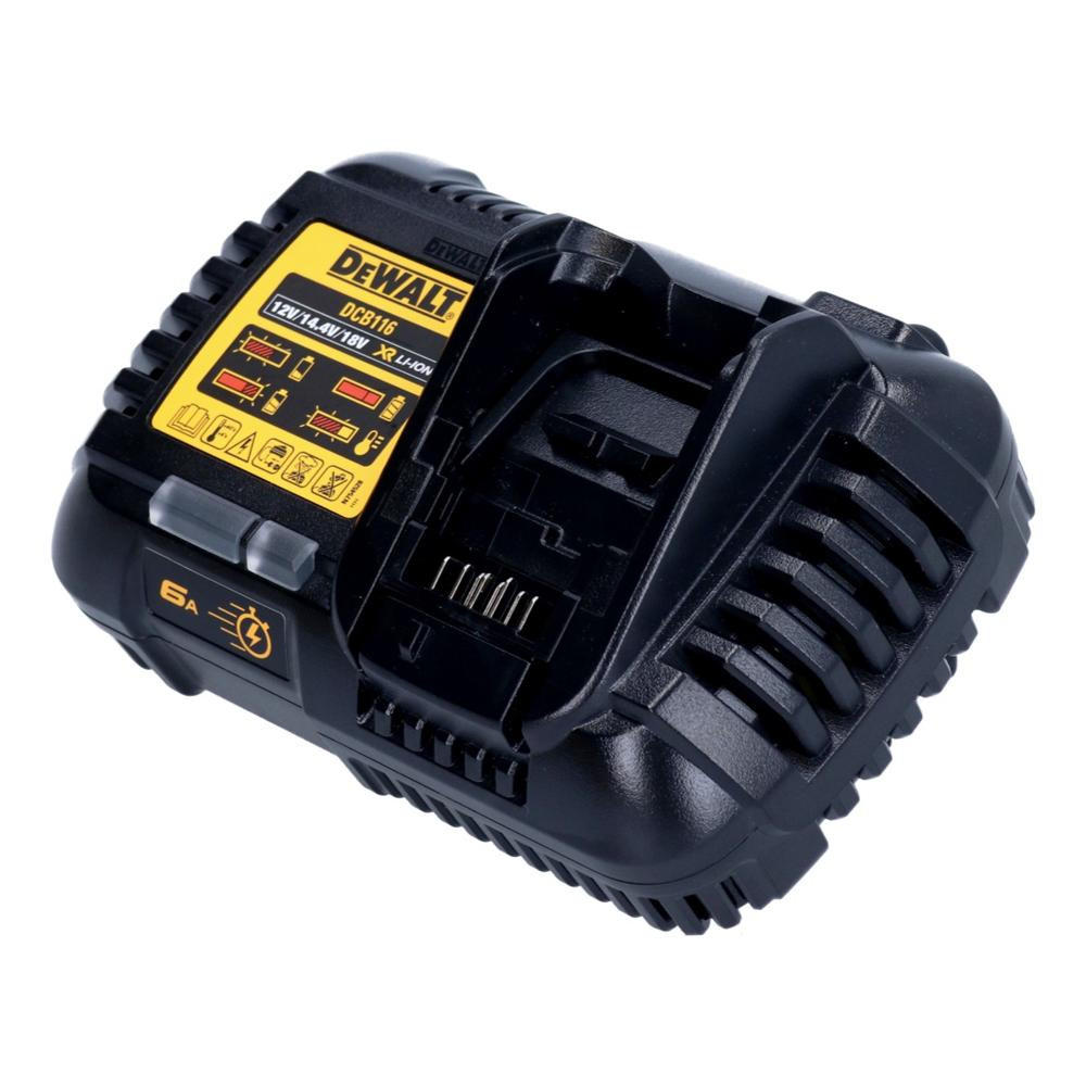 DEWALT DCB 116 XR Schnell Ladegerät 12 V - 18 V Li-Ion 6 A - Multicolor, Kunststoff (220/150/90cm) - DeWalt