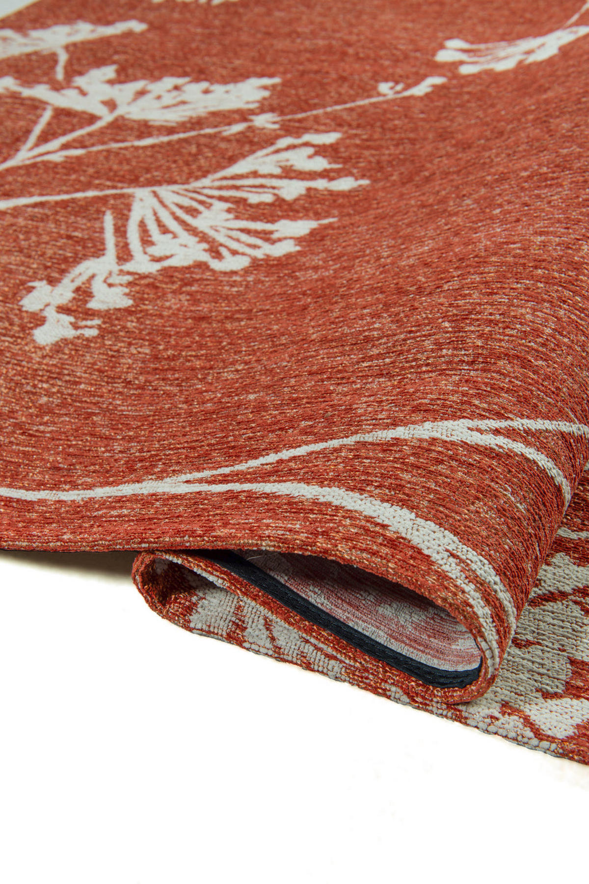 TEPPICH modern Flachgewebe BASIL Rot 170x240 cm - Rot, Textil (170/240cm) - Novatrend