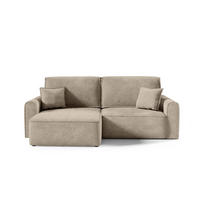 ECKSOFA Universelle Seite Plauen Mini, Beige - Beige, Textil (240/158cm) - Meblito