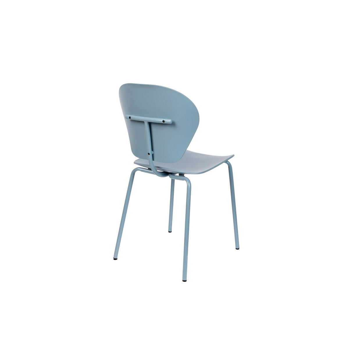 ESSZIMMERSTUHL The Ocean Chair Blau - 2 er Set - Blau, Kunststoff (43/85.5/55cm) - Zuiver