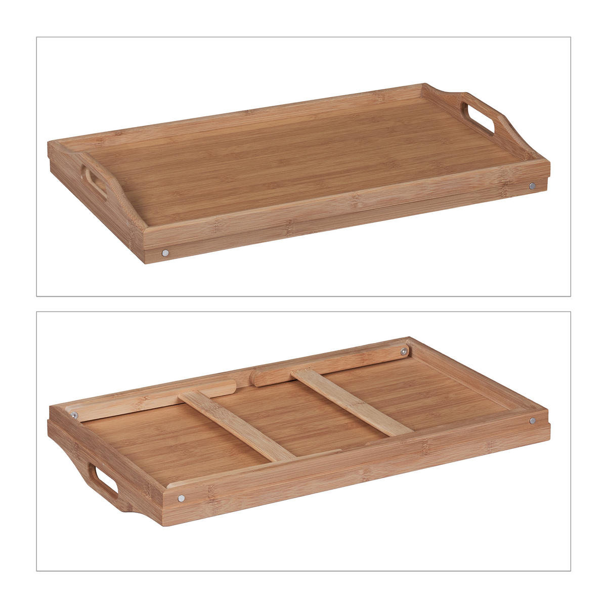 NOČNA mizica - svetlo rjava, leseni material/les - Relaxdays