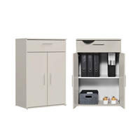 MEHRZWECKSCHRANK Der Praktische - Beige, Holzwerkstoff (60/91/34cm) - Mokebo