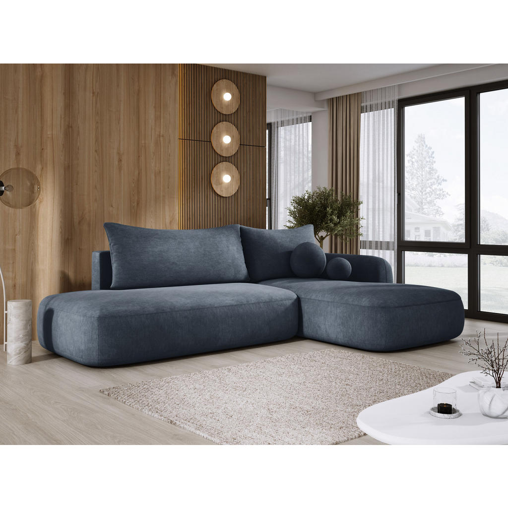 Thumbnail - DomoHome Ecksofa, Schiefer, Textil, Rechteckig, 300x190 cm, Wohnzimmer, Sofas & Couches, Wohnlandschaften, Ecksofas