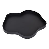 TABLETT Serva Schwarz - Schwarz, Metall (40/3/40cm) - LOFT42