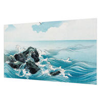 FOTOTAPETE 416x254 cm - Meeresszene - Blau, Textil (416/254cm) - Wallfluent