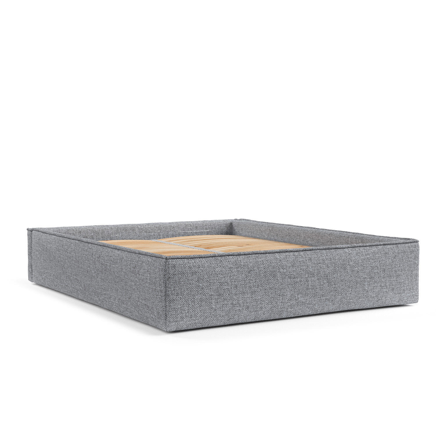 Thumbnail - Maison de Reve Polsterbett, Grau, Textil, Buche, Kiefer, 180x200 cm, Oeko-Tex® Standard 100, Reach, FSC 100%, Made in EU...