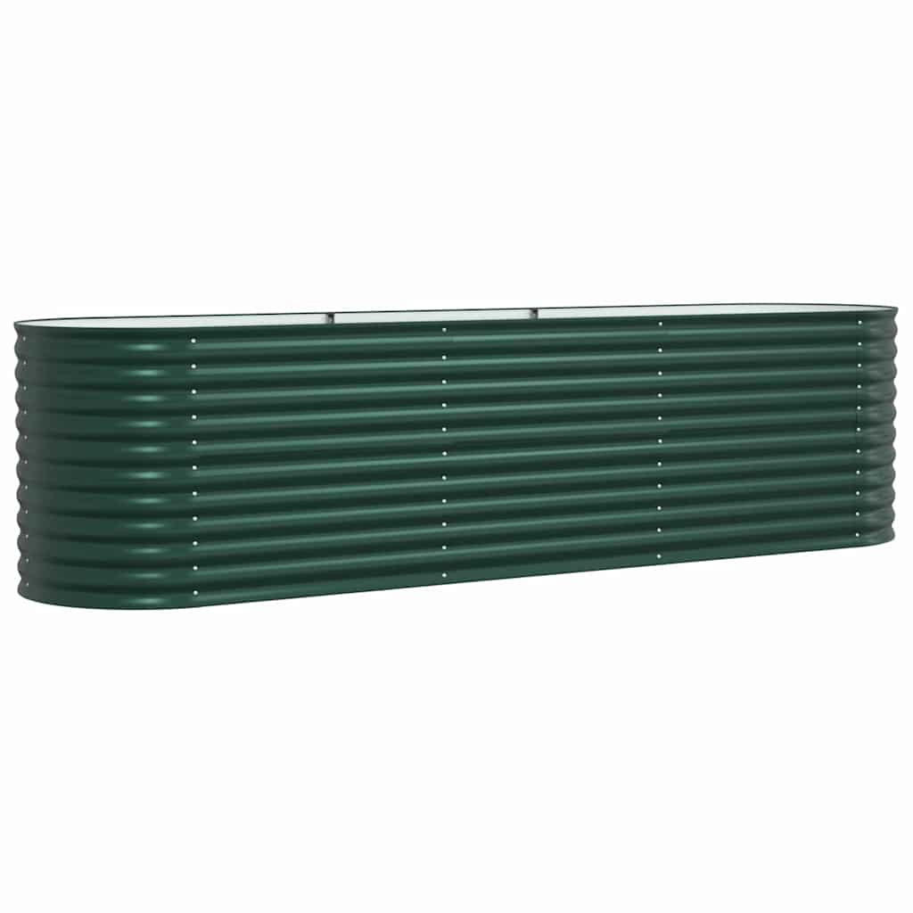 vidaXL Hochbeet Grün 80x81x320 cm