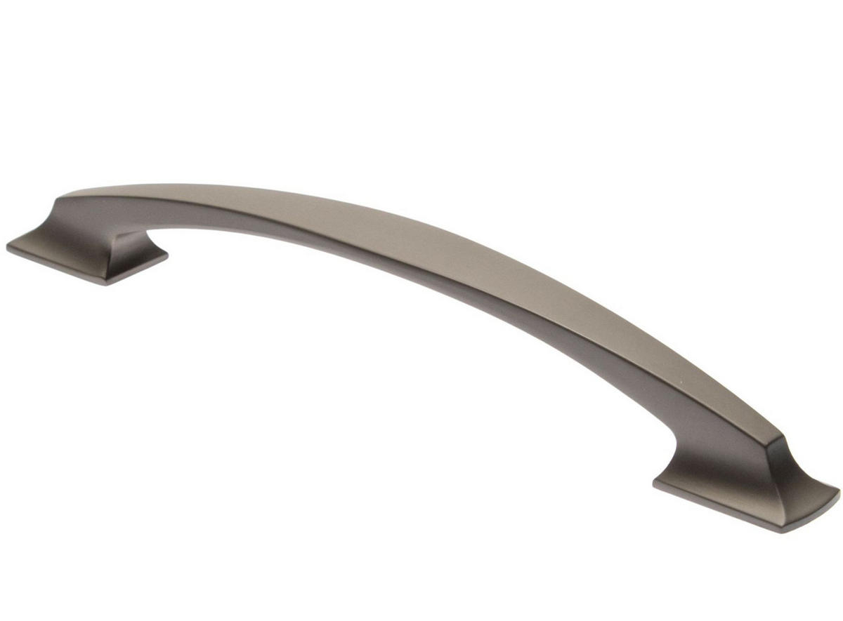 MÖBELGRIFF BA 160mm Küchengriff Titanfarbig Schrankgriff Grau Türgriff Modern - Grau, Metall (2/2.9/20cm) - Livingpoint24