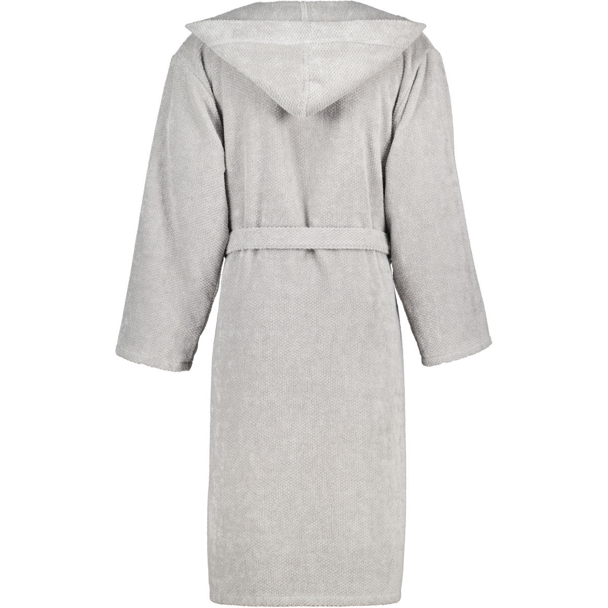 BADEMÄNTEL HERREN KAPUZE PURE 5623 STEIN - 727 - Grau, Textil (XLnull) - Cawö