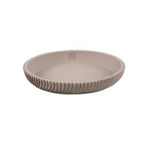 SCHALE Lianna Beige 40/40/6cm - Beige, Stein (6cm) - PTMD Collection