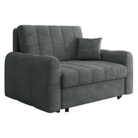 SCHLAFSOFA Viva Moon II - Schwarz/Grau, Holz/Metall (148/85/98cm) - MIRJAN24