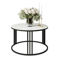COUCHTISCH LORI GLASS - Schwarz, Glas (70/70/47cm) - Lookway