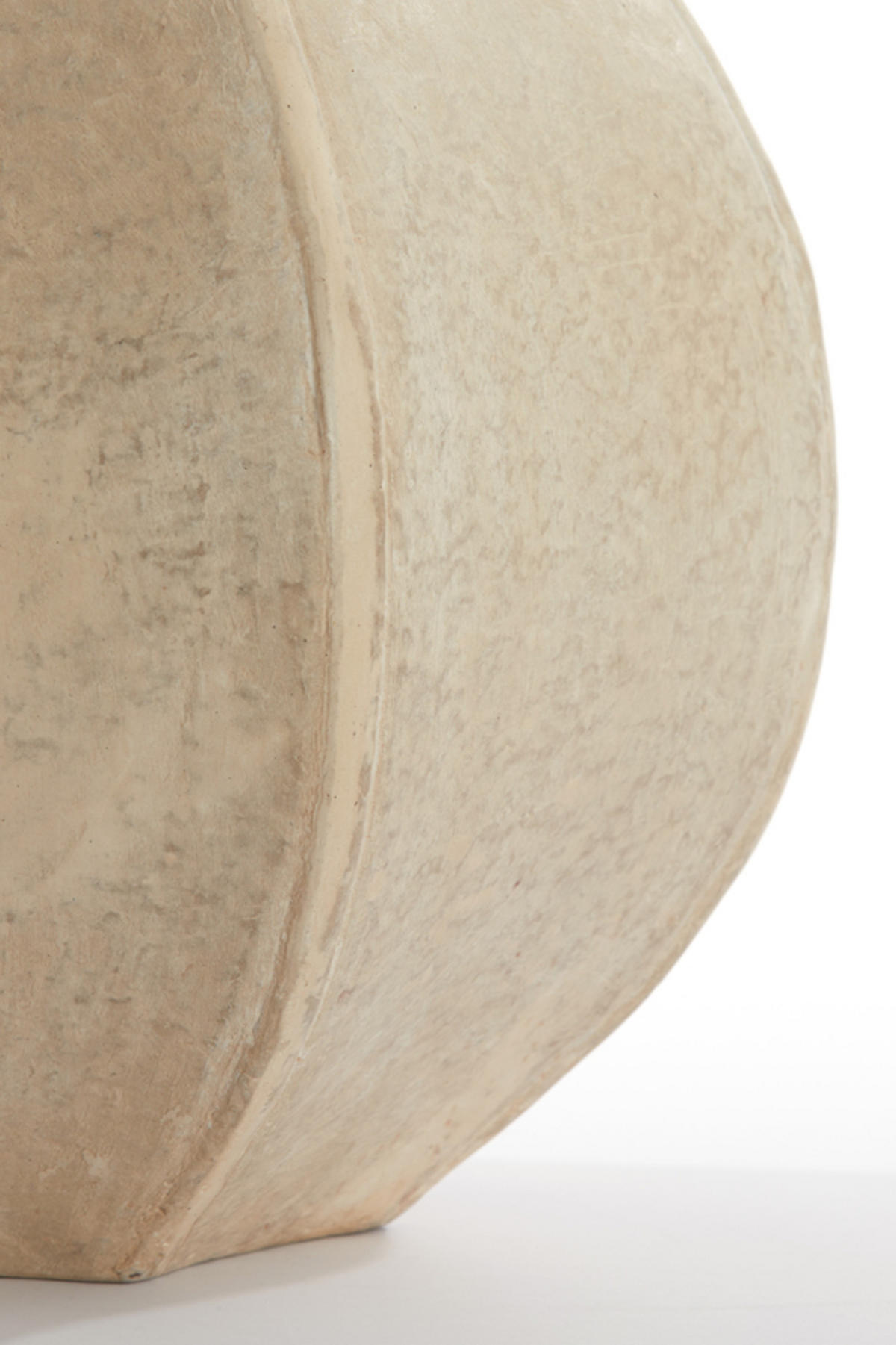 VASE Melis Weiß Ø37/32,5 cm - Weiß, Papier (32.5cm) - Light & Living
